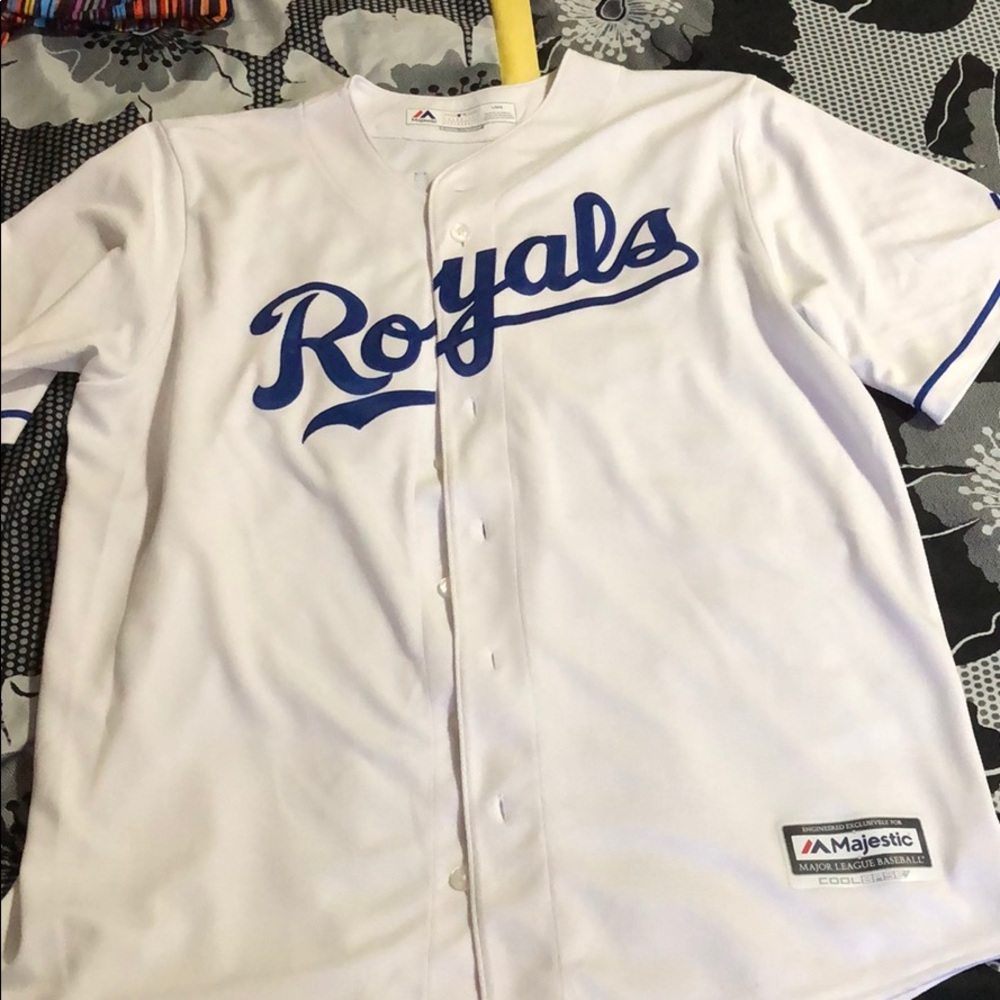 Majestic Royals Jersey Large